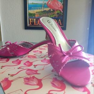 Hot Pink Slides